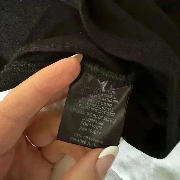 Alice+Olivia Fitted Sweater Long Sleeve Tee - Picture 9 of 9